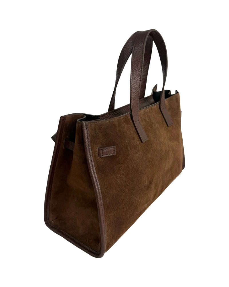 Suede Belted Tote — product detail 2